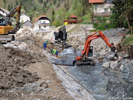 Sanacijska obnova vodotokov in hudournikov po poplavah (3)